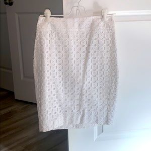 Loft textured pencil skirt